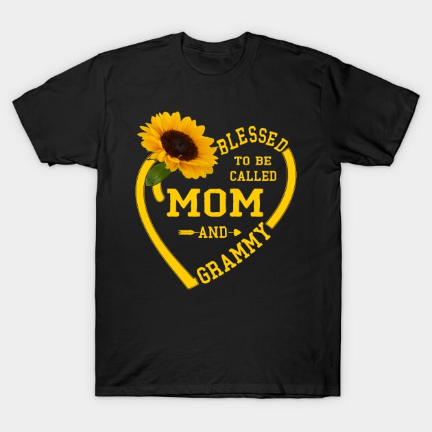 blessed to be called mom and grammy T-Shirt by Leosit